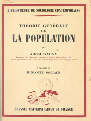 cover image of Théorie générale de la population (2)
